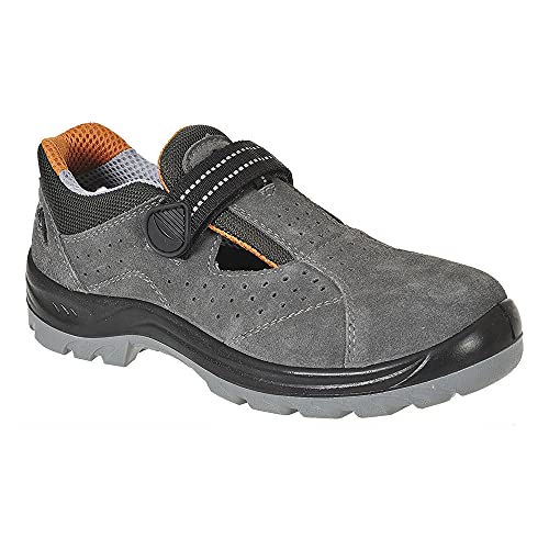 Portwest Fw42 S1 Scarpe Da Lavoro, Unisex - Adulto, Src, Grigio (Grigio Grr), 43 Eu (9 Uk)