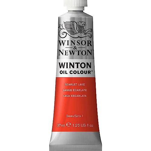 Winsor & Newton Winton Colori Ad Olio, Vernice Scarlatta, 37 Ml (Confezione Da 1)