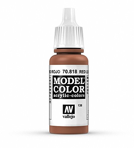 Vallejo Acrylic Model Colore - Rosso Leather - Val818