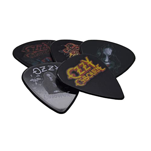 Ozzy Osbourne Set Da Tavolo Guitar Pick Set # 1 Ordinary Man 5 Pezzi Plek Plektrum