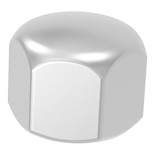 Seccaro Dadi Esagonali M12, In Acciaio Inox V2A Va A2, Din 917, Forma Bassa, 20 Pezzi