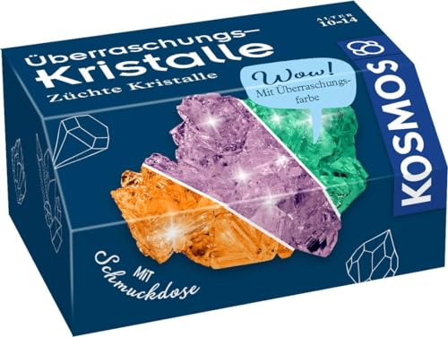 Überraschungs-Kristalle Selbst Züchten: Experimentierkasten