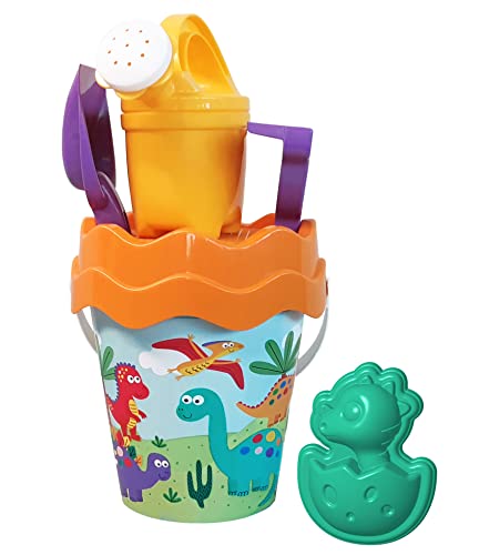 Simba- Sandspielzeug Set Mare Dinosauri D.17Cm 1335-Dino, Multicolore, Medium, Ang165