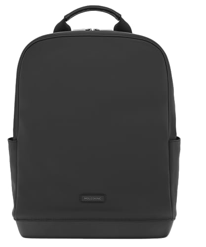 Moleskine - Collezione The Backpack Zaino Porta Pc Per Laptop, Notebook Fino A 15'', Zainetto Da Lavoro Per Uomo, Dimensioni 41 X 13 X 32 Cm, Nero