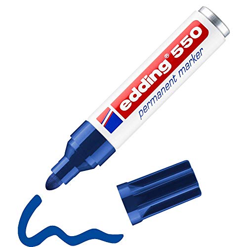 Edding 400 Permanent Marker – Nachfuellbar 3-4 Mm Blau