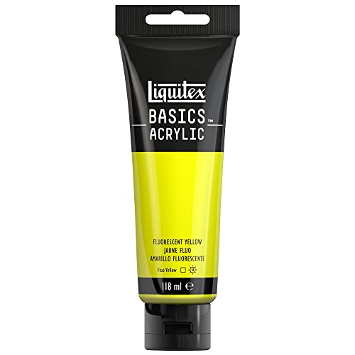 Liquitex 8870073 Basics - Pittura Acrilica, Pigmenti Per Artisti Monopigmentati, Resistente Alla Luce, Durevole Nel Tempo, Finitura Satinata, Tubo Da