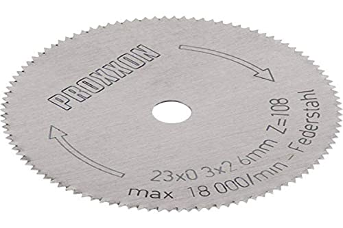 Proxxon 2228652 - Microfono Disco Corte Micro Cutter 23 X 0,3 Mm (1 U), Nero