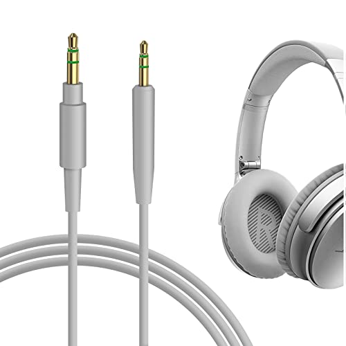 Geekria Quickfit Audio Cavo Compatibile Con Qc 45, Qc 35 Series Ii, Qc 35, Qc 25, Nc 700, 700 Anc, Soundlink On-Ear, Soundlink Ii Cavo, 2.5Mm Cavo Ste