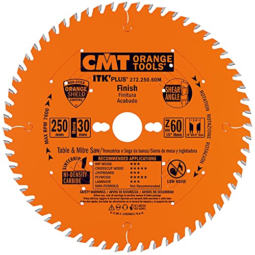 Cmt 272.250.60M - Sierra Circular (Ultra Itk) 250X1.7X30 Z=60