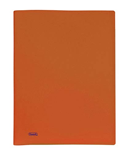Favorit 100460273 Portalistino A 40 Buste, Arancio, 22 X 30 Cm