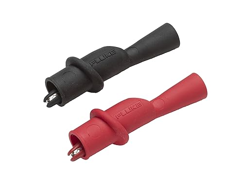 Fluke Ac175 Mini Pinze Coccodrillo R+N Per Puntali 2Mm