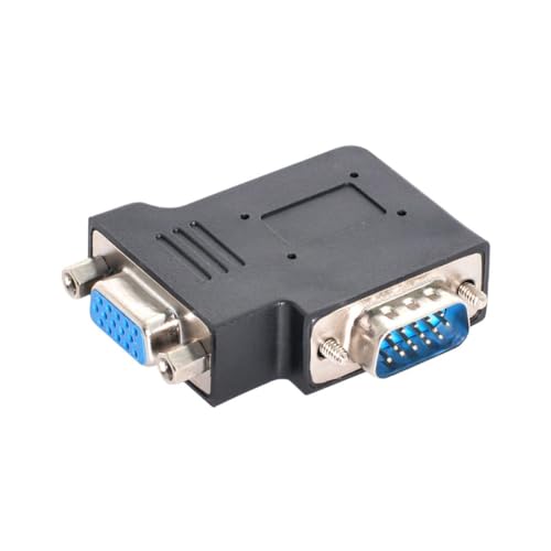 Chenyang Vga Svga Maschio A Femmina Adattatore Connettore Di Estensione Per Monitor E Proiettore 90 Gradi Angolo Sinistro