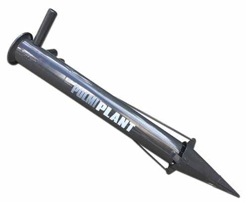 Ama Piantatore Per Orto 900 Mm: Piantatore Manuale Con Diametro 80 Mm A Punta, Per Bulbi E Piante Orto, Veloce E Facile Da Usare