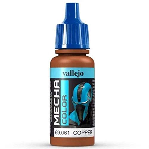 Vallejo Mecha Color - Colore Acrilico A Base D'Acqua Per Aerografo, 17 Ml, Rame