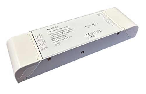 Trasformatore Alimentatore Dimmerabile 24V, Dimmerabile Con Triac Dimmer Varialuce Su 220V + Pulsante Nornalmente Aperto (Push Dimmer), Per Striscia L