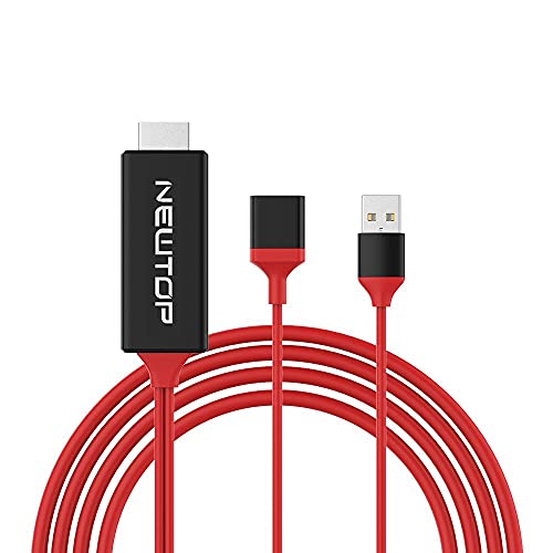 N Newtop Cavo Hm05 Mirroring Adattatore Tv Hdmi Hdtv Mhl Full Hd 1080P Usb Universale Proiettore Schermo Display Monitor Video Per Cellulare Smartphon