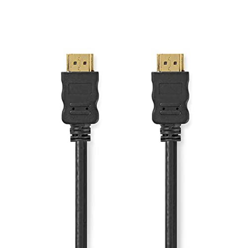Nedis Cavo Hdmi ™ Ad Alta Velocità Con Ethernet | Connettore Hdmi ™ | Connettore Hdmi ™ | 4K@30Hz | 10.2 Gbps | Tondo | Pvc | Busta 2.00 M Nero