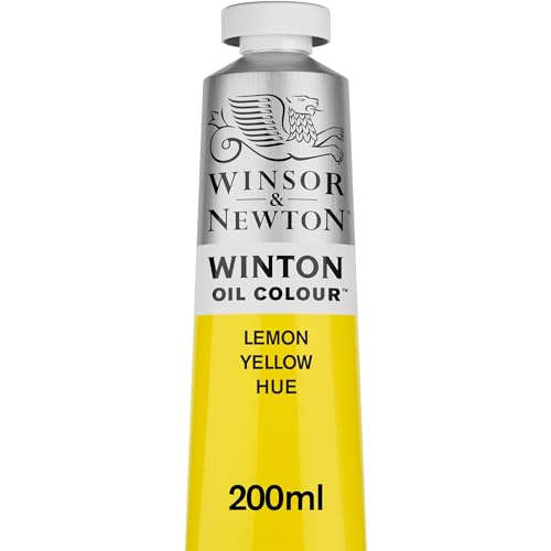 Winsor & Newton Olio Winton 200 Ml - Giallo Di Limone Imitazione