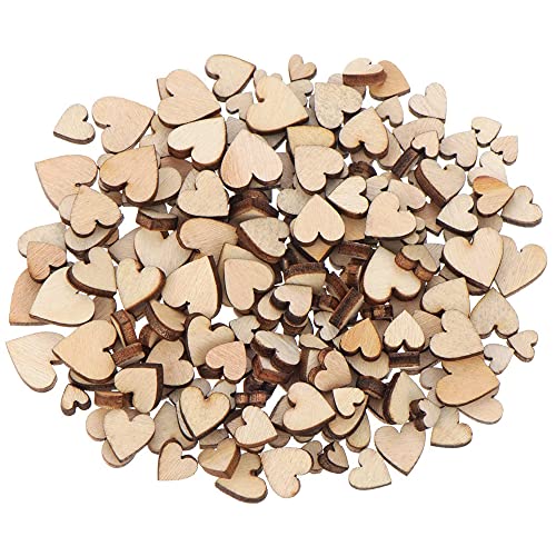 100 Pezzi Cuori In Legno Cuoricini Decorativi Per Matrimoni Trucioli Di Legno A Forma Di Cuore Squisito E Durevole Per Decorazioni Nuziali, Decorazion