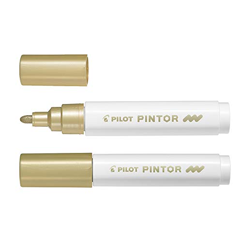 Pilot Pigment Marker Pintor, Medium, Gold 4902505542084