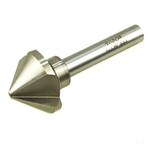 Katsu Svasatori Per Legno Metallo, Hss 6542 Punta Da Trapano Svasata 90 Gradi 35Mm 3 Taglienti Per Smussatura Per Legno Acciaio Metallo Macchine Utens