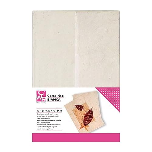 Carta Riso Gr.35 Cm.50X70 - Busta 10 Fg.