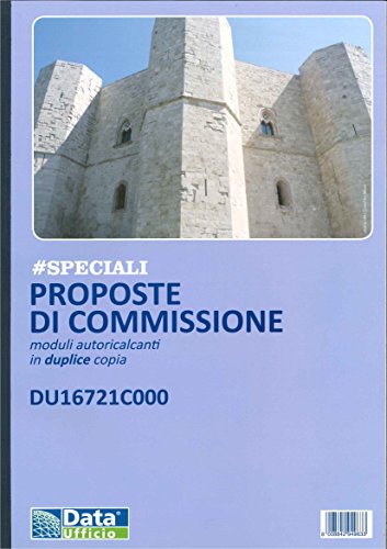Du16721C000 - Proposte Di Commissione Moduli Autoricalcanti In Duplice Copia Formato A4-29.7X21