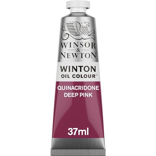 Winsor & Newton Winton Colore A Olio, Quinacridone Rosa Scuro, Ölfarbe-37Ml Tube
