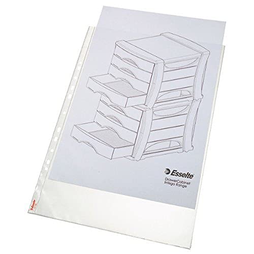 Esselte Busta Quality A3, Polipropilene, 300 X 420 (A3), Transparent