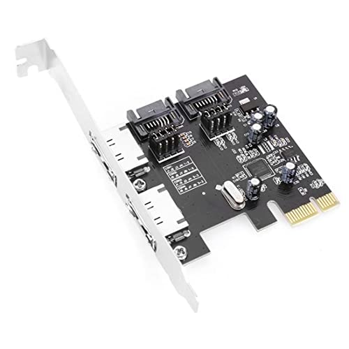 Cy Pci-E A 4 Porte Sata 3.0 Esata Pcie Sata3 6 Gbps Pci-E Adattatore Scheda Di Espansione