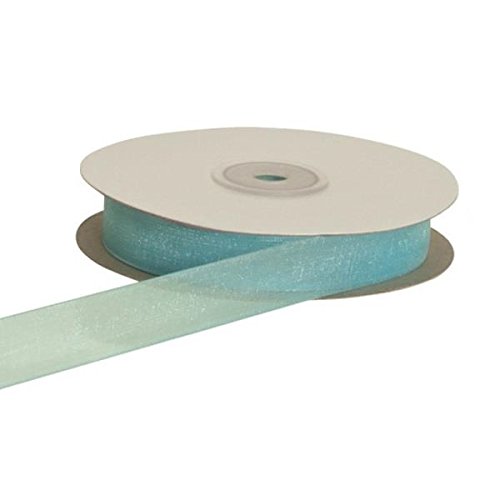Nastro Azzurro Organza H Mm20 Mt50