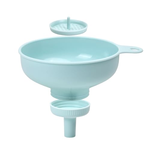 Volumoon Imbuto Cucina 3 In 1 Imbuto, Imbuto Cucina, Imbuto Riutilizzabile, Imbuto Marmellata, Imbuto A Bocca Larga Grande, Imbuto Di Plastica Di Qual