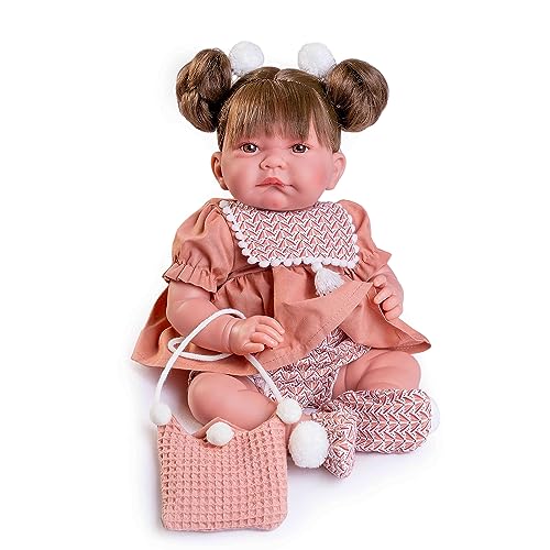 Muñecas Antonio Juan - Neonata Nica Con Trecce E Bustina