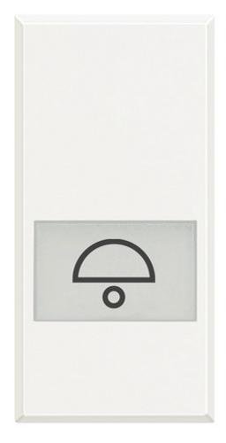 Bticino Axolute Hd4921Ld – Ax-Tecla Ilum Timb 1 M Blan