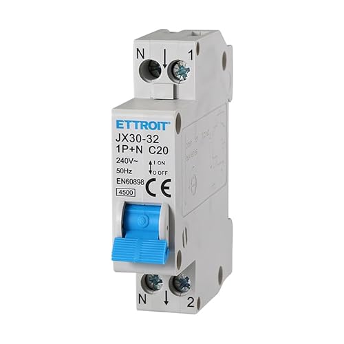Interruttore Magnetotermico Stotz 1P+N C20 20A 1M 1 Modulo Din