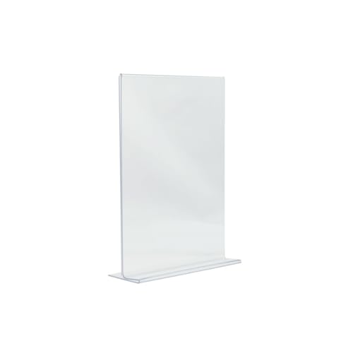 Securit Porta Poster Da Tavola In Acrilico Verticale A L - Formato A4