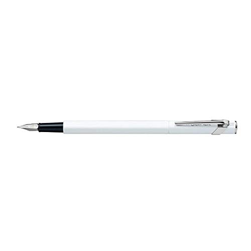 Caran D'Ache 849 Ef - Penna Stilografica In Metallo, Colore: Bianco
