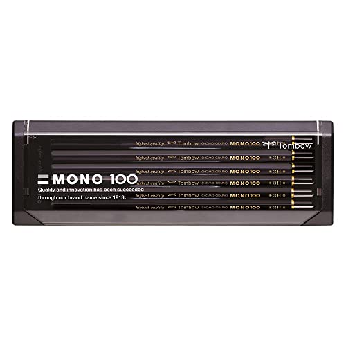 Tombow Mono 100 Matite 3H (Confezione Da 12)