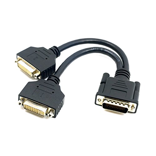 Chenyang Dms-59Pin Da 1 A 2 Dvi 24+5 Cavo Di Estensione Splitter Per Monitoraggio Delle Schede Grafiche