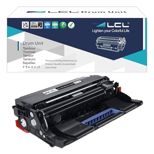 Lcl Tamburo Rigenerato 724-10491 724-10492 Kvk63 (1 Nero) Sostituzione Per Dell B2360D B2360Dn B3460Dn B3465Dn B3465Dnf S2830Dn S2830