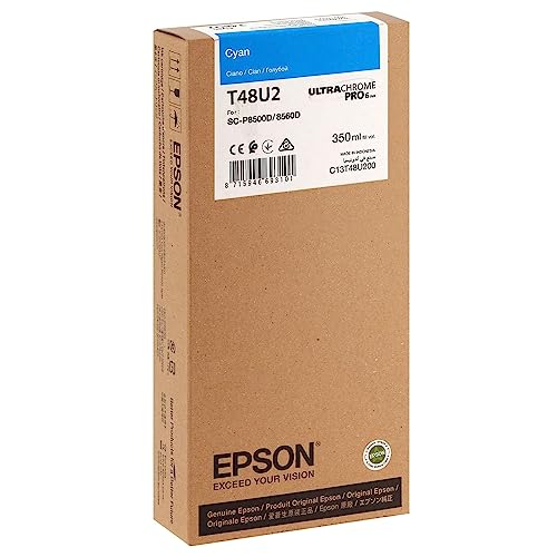 Epson Cartuccia Inchiostro Marca Modello Ink Cartridge Ciano T 48U 350Ml T 48U2