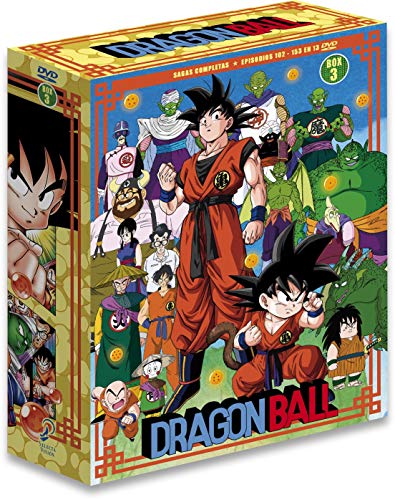 Dragon Ball Sagas Completas Box 3 Ep. 109 A 153 En 11 - Dvd
