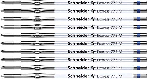 Schneider P007763X10 10 Refill Medio, Formato X20, 10 Pezzi