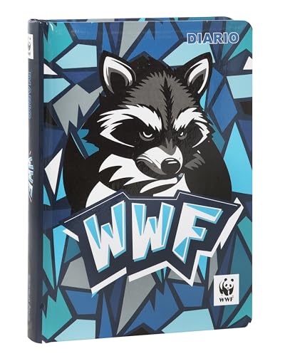 Wwf - Diario Scuola 2024-2025 Ufficiale Wwf Illustrato, Diario 12 Mesi Ideale Per La Scuola Elementare O Media, Copertina Rigida Con L'Illustrazione D