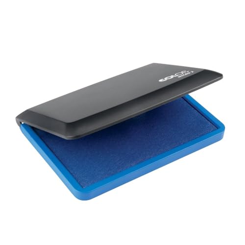 Colop - Cuscinetto Per Timbri Micro 2 Con Tampone In Feltro, 11 X 7 Cm 1 Blu