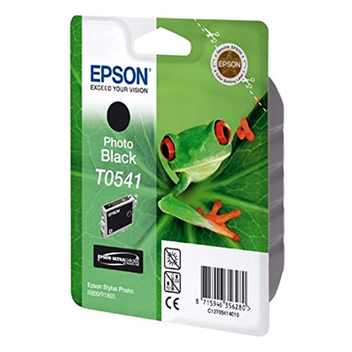 Epson Singlepack Photo Black T0541 Ink Cartridge For Printers (Black, Epson Stylus Photo R1800, R800, Black, Inkjet, Blister, 246 Mm)