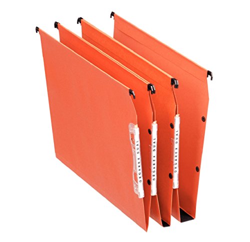 Esselte Orgarex Cartelle Sospese Collegabili - Formato A4, Base 50 Mm, 25 Pezzi, 21630