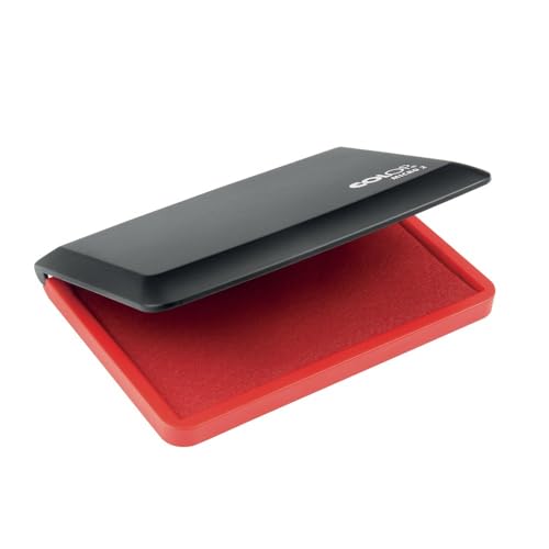 Colop - Cuscinetto Per Timbri Micro 2 Con Tampone In Feltro, 11 X 7 Cm 1 Rosso