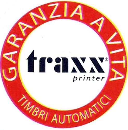 Timbro Traxx 9011 Autoinchiostrante Personalizzato Traxx 9011 14X38 Mm Qualita' Professionale