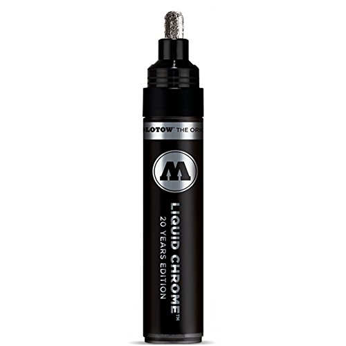 Molotow Liquid Chrome Pump Marker Pen - Pennarello Con Punta Da 5 Mm